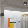 Anthracite ceiling lamp Sollux Lighting Ceiling lamp QUAD 1 anthracite