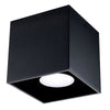 Modern lighting with Sollux Lighting Ceiling Lamp QUAD 1 Black