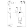 Enhance Décor with Sollux Lighting Ceiling Lamp QUAD 1 Gold
