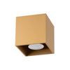 Elegant Sollux Lighting Ceiling Lamp QUAD 1 Gold Design
