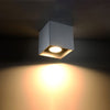 Modern ceiling lights Sollux Lighting Ceiling Lamp QUAD 1 Grey