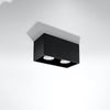 Contemporary home accessories with Sollux Lighting Ceiling lamp QUAD black