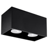 Sollux Lighting Ceiling Lamp QUAD Black for modern lighting solutions