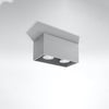 Led lights by Sollux Lighting Ceiling lamp QUAD grey