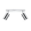Led lights Sollux Lighting Ceiling Lamp RING 2 Chrome