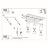 Chrome ceiling lights Sollux Lighting Ceiling lamp RING 3 chrome