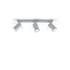 Modern grey Sollux Lighting Ceiling Lamp RING 3 for led lights.
