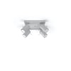 Semi flush mount lighting with Sollux Lighting  Ceiling lamp RING 4 grey