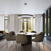 Efficient LED lighting Sollux Lighting Ceiling lamp RIO 78 black 3000K