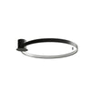 Modern lighting Sollux Lighting Ceiling lamp RIO 78 black 3000K