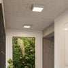 Functional flush mount light fixtures Sollux Lighting Ceiling Lamp RIZA Concrete
