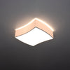 Elegant ceiling lights Sollux Lighting SQUARE 1 White for contemporary interiors