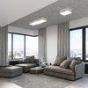 LED lights flush ceiling lamp Sollux Lighting SQUARE 1 White for home
