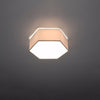 White flush ceiling light Sollux Lighting Ceiling lamp SUNDE 11 white