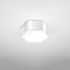 Modern flush mount ceiling light Sollux Lighting Ceiling lamp SUNDE 13 white