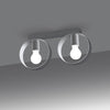 Experience warmth and style with Sollux Lighting Ceiling Lamp TITRAN 2 White
