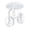 Enhance ambiance with Sollux Lighting Ceiling lamp TITRAN 3 white