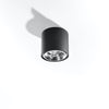 Sollux Lighting Ceiling Lamp TIUBE Black as a versatile flush ceiling light for home accessories.