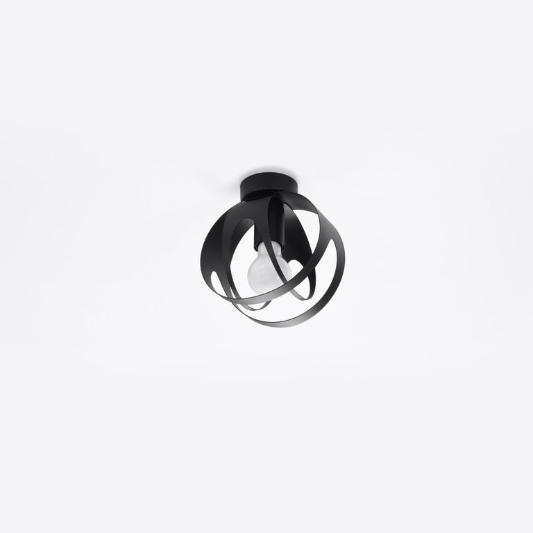 Sollux Lighting Ceiling Lamp TULOS Black