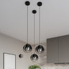 Sleek, elegant flush mount ceiling light design Ceiling lamp TULOS black