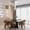 Space-saving Sollux Lighting Ceiling Lamp TVAROR White for ceilings
