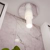 Unique and elegant Sollux Lighting Ceiling Lamp TVAROR White design
