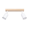 Sollux Lighting Ceiling Lamp VERDO 2 White semi-flush mount light
