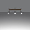 Modern ceiling lighting solution with Sollux Lighting VERDO 3L White
