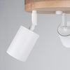 Sollux Lighting Ceiling Lamp VERDO  White 3P with LED lights
