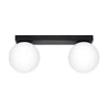 Timeless elegance of YOLI 2 Black ceiling lamp
