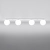 Modern flush mount ceiling light – Sollux Lighting Ceiling Lamp YOLI 4 White