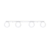Stylish flush ceiling lights with Sollux Lighting Ceiling Lamp YOLI 4 White