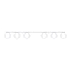 Modern flush mount ceiling light – Sollux Lighting Ceiling Lamp YOLI 6 White
