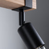 Unique LED lighting Sollux Lighting Ceiling Lamp ZUCA 2 Black
