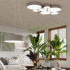 Designer flush ceiling lights Sollux Lighting Ceiling lamp ARENA 35 grey
