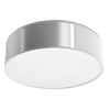 High-quality flush mount light Sollux Lighting Ceiling lamp ARENA 35 grey