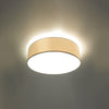 Contemporary flush mount light fixtures Sollux Lighting Ceiling lamp ARENA 35 white