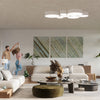 Modern flush mount ceiling light Sollux Lighting Ceiling lamp ARENA 35 white