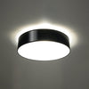 Designer Sollux Lighting Ceiling Lamp Arena 45 Black for modern interiors