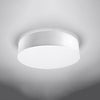 High-quality flush ceiling lamp Sollux Lighting Ceiling lamp ARENA 55 white