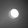 Stylish flush ceiling lamp Sollux Lighting Ceiling Lamp ARENA gray