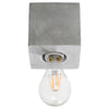 Sollux Lighting Ceiling Lamp ARIZ Concrete flush mount light