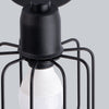 Elegant Sollux Lighting Ceiling Lamp BELUCI 2 Black combining functionality and style
