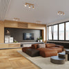 LED lights Sollux Lighting Ceiling lamp BERG 6 natural wood