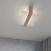 Sollux Lighting FENIKS 2 Natural Wood ceiling light for elegant home settings