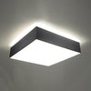 Modern flush mount ceiling light Sollux LightingCeiling lamp HORUS 45 grey