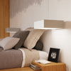 Avant-garde flush ceiling light Sollux Lighting Ceiling lamp HORUS 45 grey