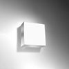 Minimalist flush ceiling lamp Sollux Lighting Ceiling lamp HORUS gray