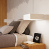Stylish LED flush ceiling light Sollux Lighting Ceiling lamp HORUS white