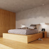 Contemporary flush mount ceiling light Sollux Lighting HORUS white